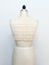 Ecru Cotton Lace Applique for Back Top
